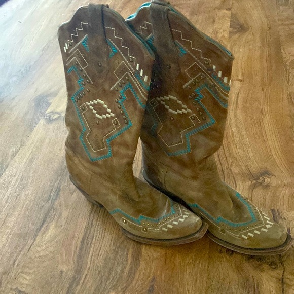 Corral snip top boots - Picture 1 of 5